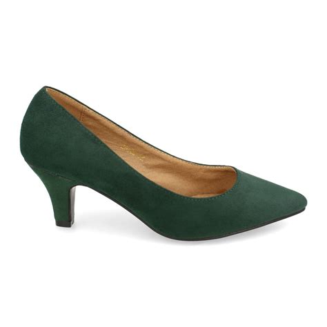 Venta Zapato Salon Verde En Stock