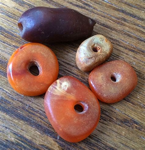 Antique Amber African Trade Beads Collection Of Stephen Parfitt