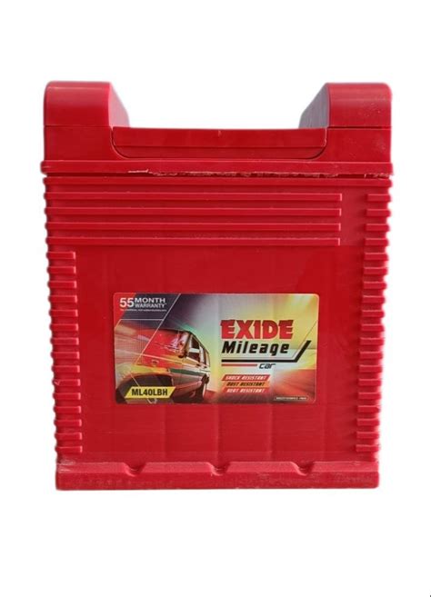 Capacity Ah Exide Mileage Ml Lbh Car Battery At Rs In Thane