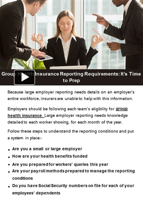 Ppt Group Health Insurance Reporting Requirements Its Time To Prep Powerpoint Presentation