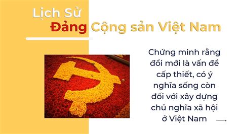 Mẫu slide powerpoint lịch sử Đảng Cộng Sản Việt Nam YouTube