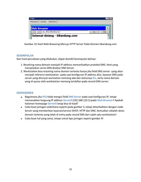 Modul Cisco Packet Tracer Unutuk Simulasi Jaringan Komputer Pdf