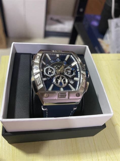 Ralph Christian Intrepid Chronograph Blue Luxury Watches On Carousell