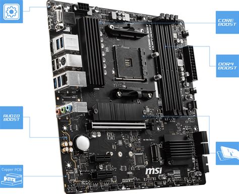 Msi B M Pro Vdh Wifi Mystic Light