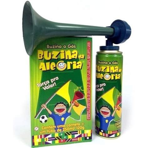 3 Buzina Da Alegria A Gás Spray C Corneta 215ml Submarino