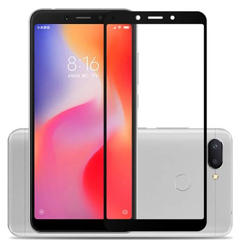 3D Full Cover Tempered Glass For Xiaomi Redmi 6A Screen Protector 9H ...