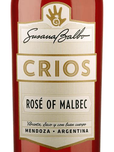 2015 Crios Rosé of Malbec Vivino United States