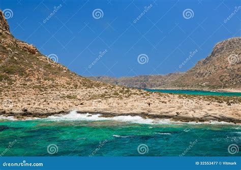 Balos Bay Crete In Greecemagical Turquoise Waters Lagoons Beaches