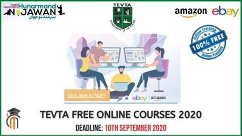 TEVTA E Learning Courses 2020 Application Now Open Free Courses