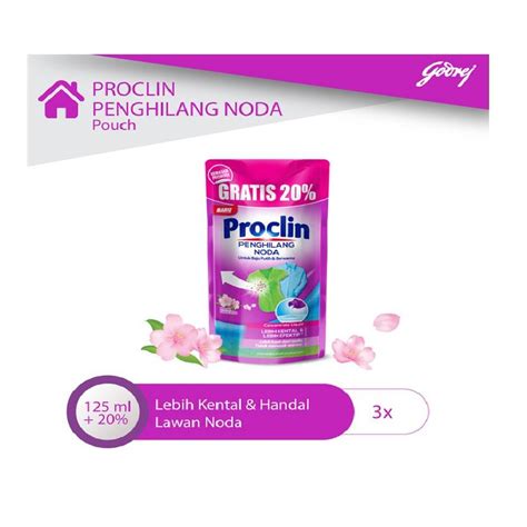 Jual Proclin Penghilang Noda Refill Ml Ml Shopee Indonesia