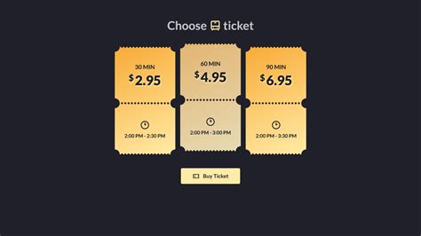 20 Css Tickets