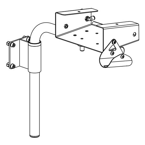 2330223 | Wagner Wall Mount w/ Bracket for Powder Coating Guns (2330223)
