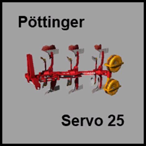 LS2013 Pöttinger Servo 25 v 1 0 Pflüge Mod für Landwirtschafts