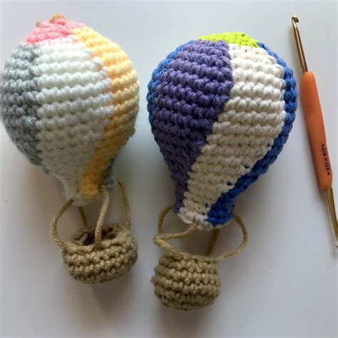 Hot Air Balloon Crochet Amigurumi Tutorial Gratia Project