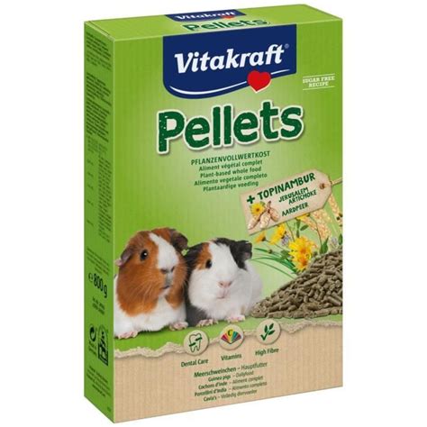 VITAKRAFT Menu Alimentation complète pour Cochon d Inde Lot de 7x800g