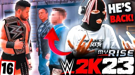 Wwe 2k23 Myrise The Lock КАРЬЕРА ПРОХОЖДЕНИЕ Часть 16 ААААА ЭТО