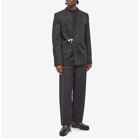 Givenchy U Lock Slim Blazer Black End Au