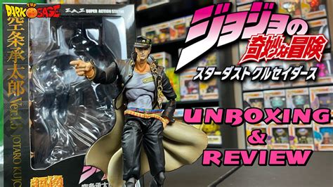 Jotaro Kujo Ver Super Action Statue Unboxing Review Jojos