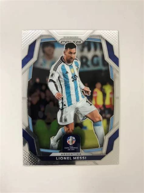 Panini Prizm Conmebol Copa America Lionel Messi Base