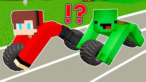 Maizen Jj And Mikey Become Motorcycle Story Minecraft Animation Jj