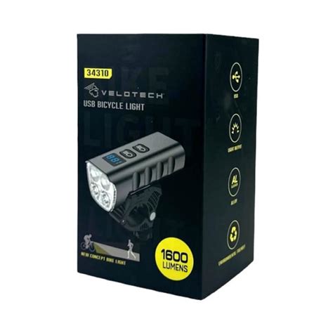 Velotech Pro 1600 Lumen első lámpa - eMAG.hu