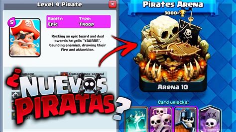 PASE DE TEMPORADA PIRATA En Clash Royale YouTube