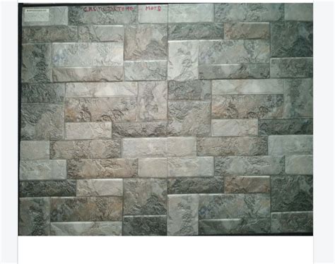 Porcelain Grey Johnson Vitrified Elevation Matt Tiles Thickness 6 8