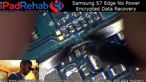 Samsung S7 Edge No Power Encrypted Data Recovery YouTube