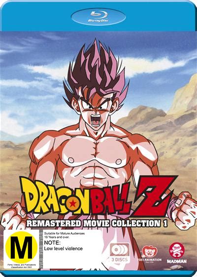 Dragon Ball Z Remastered Movie Collection 1 Uncut Blu Ray Buy