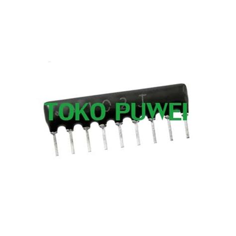 Jual R Pack Resistor Pack Array Network Respack P K Ohm Pin Bz