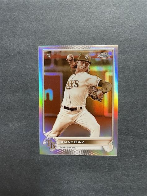 2022 Topps Chrome Baseball Sepia Refractor 201 Shane Baz RC EBay