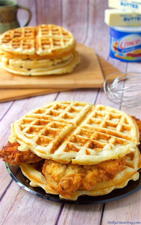 Chicken And Waffles Sandwich