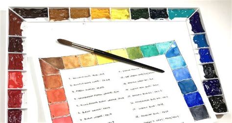 Setting Up Watercolor Palette Colors Like A Pro A Beginners Guide Artofit