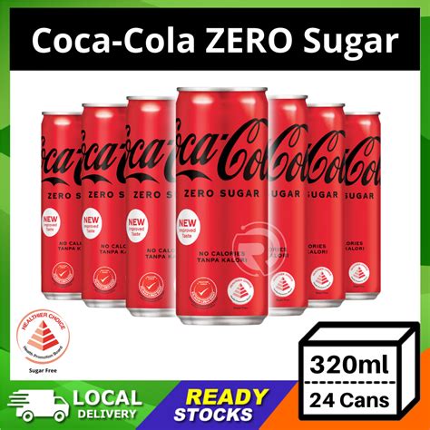 Coca Cola Coke Zero No Sugar Ml X Cans Lazada Singapore