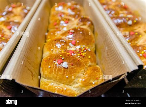 Cozonac Tradicional Tambi N Conocido Como Kozunak Pasqua Tsoureki