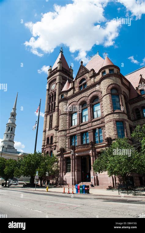 Cincinnati July 12 Cincinnati City Hall In Downtown Cincinnati On