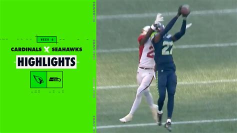 Week Seahawks Vs Cardinals Tariq Woolen Intercepts Kyler Murray