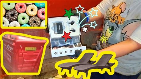 In One Night Massive Dumpster Diving Haul Doughnuts To Sun Loungers