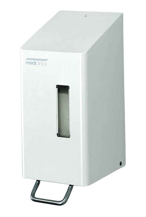 Dispensador de jabón líquido Accionamiento manual Acero inox epoxi