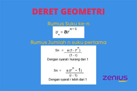 Rumus Suku Pertama Deret Geometri Hot Sex Picture