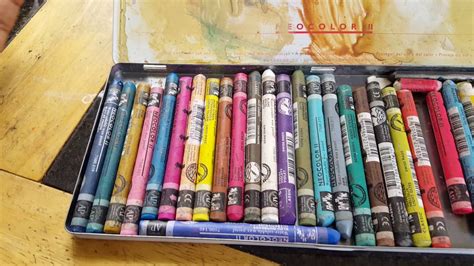 Favorite Art Supplies Water Soluble Crayons Youtube