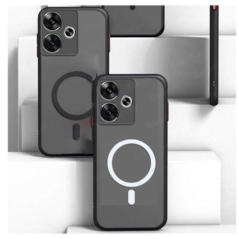 เคสโทรศพท Infinix Hot 30 4G X6831 พรอมสตกเกอรแมเหลก Matte TPU ฝาครอบปองกนกนกระแทก