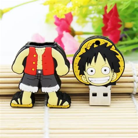 One Piece 8gb 16gb 32gb Usb Flash Drive Pendrive Anime Cartoon