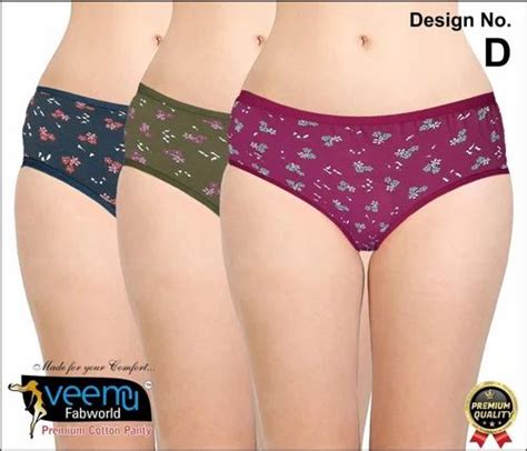 Ladies Cotton Printed Panties At Rs 55piece Ladies Panty In Surat