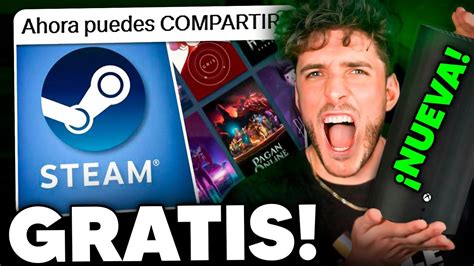 CONFIRMADA NUEVA XBOX STEAM PERMITE COMPARTIR Tus JUEGOS GRATIS