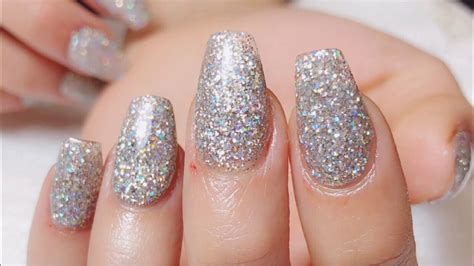 U As Acr Licas Con Glitter Holografico Paso A Paso Youtube