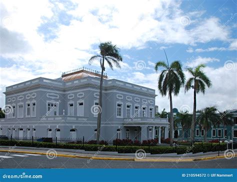 Historical Building In The Old Town Of San Juan The Capital Citx Of