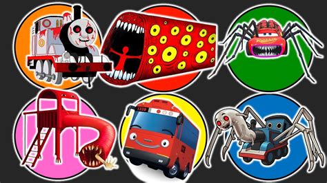 Spin Wheel Kereta Timothy Train Eater Mcqueen Spider Eater Monster