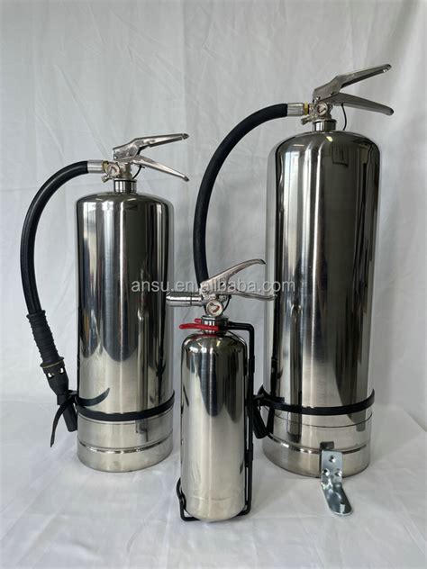 Stainless Steel Sus304 Empty Fire Extinguisher With Fire Hose Fire