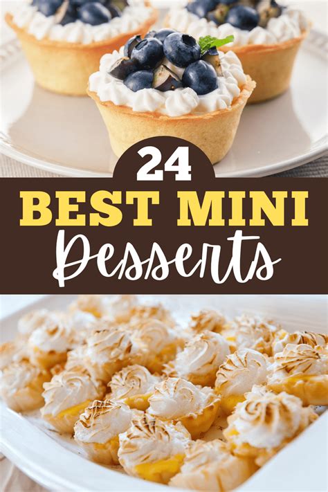 Best Mini Desserts Easy Recipes Insanely Good